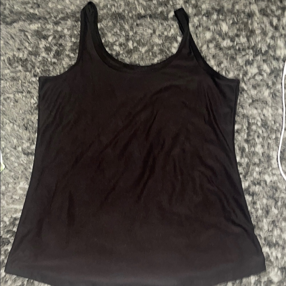 Black tank top XL